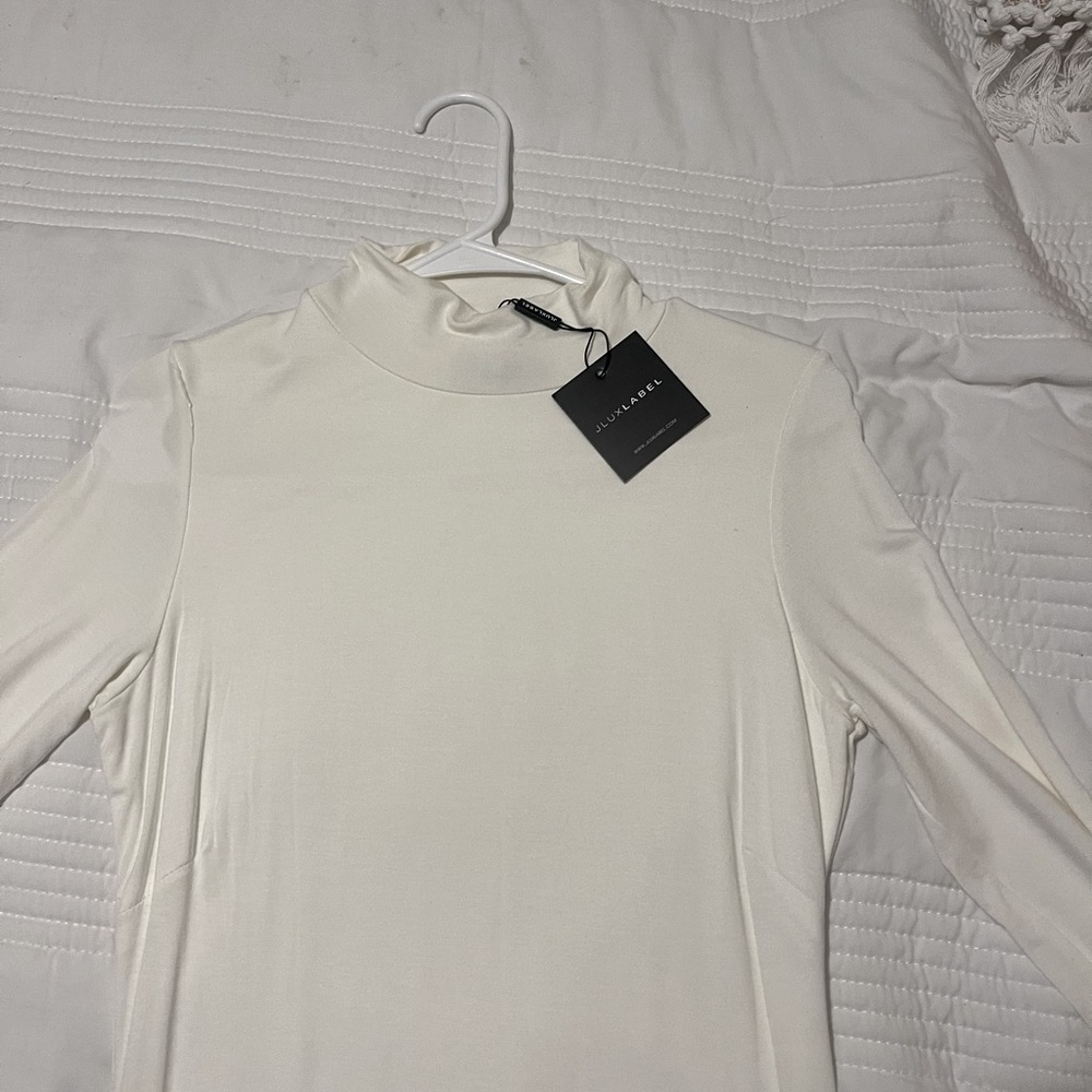 Brand new JLUX Label cream bodycon dress